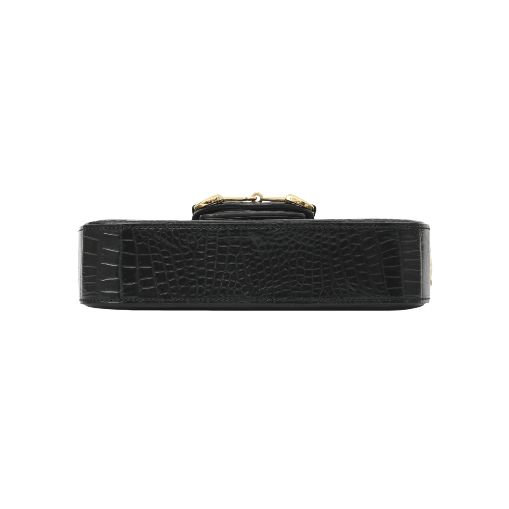 Stylish Evening Crocodile Purse Crocodile Shoulder Bag