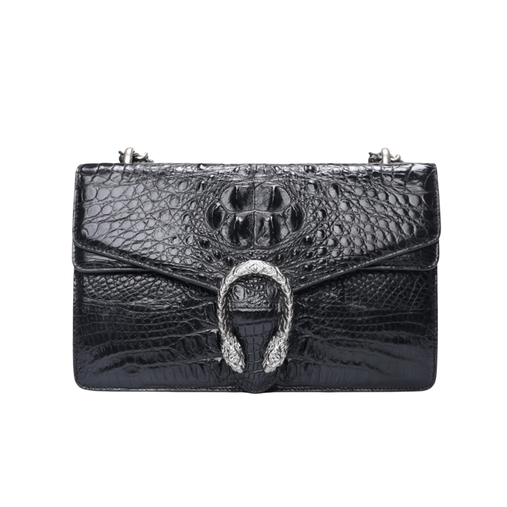 Genuine Crocodile Leather Shoulder Crossbody Bag