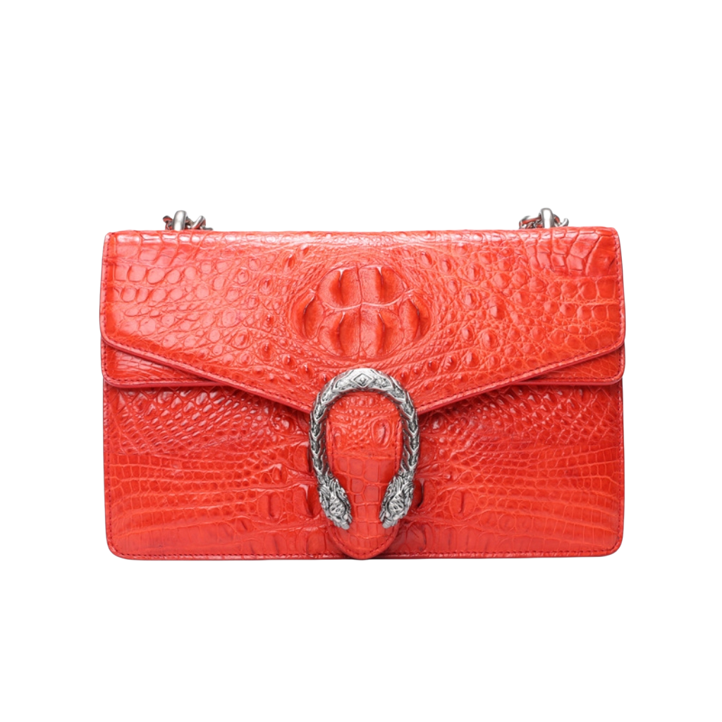 Genuine Crocodile Leather Shoulder Crossbody Bag