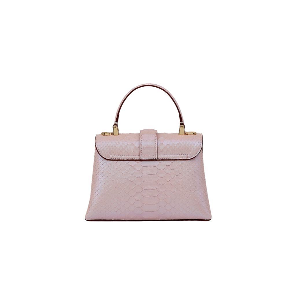 Genuine Snakeskin Evening Bag | Stylish Shoulder Handbag