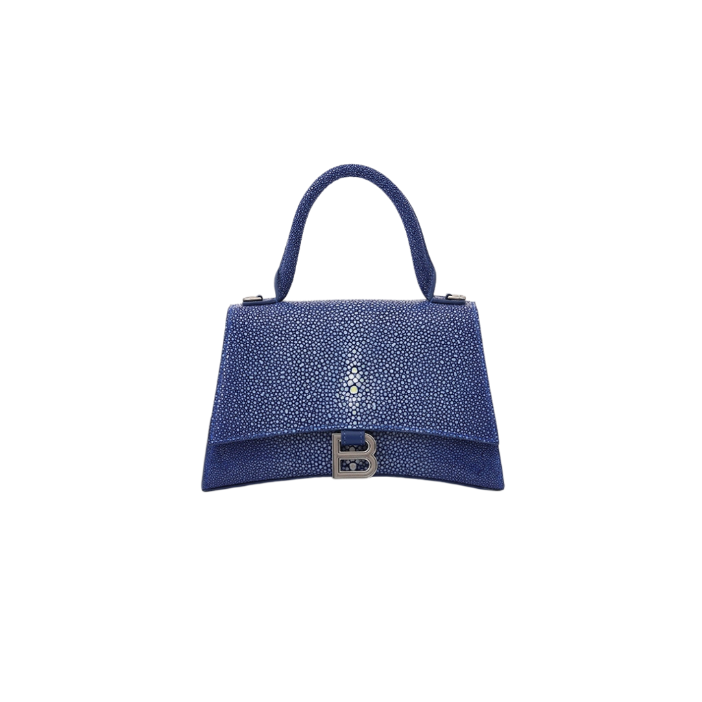 Genuine Stingray Skin Designer Handbag | Artisan Handmade Crossbody Satchel