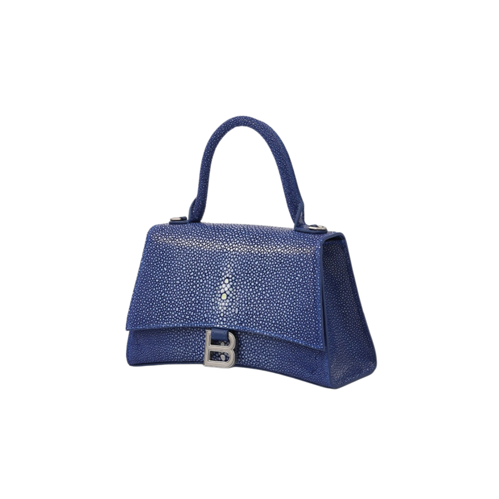 Genuine Stingray Skin Designer Handbag | Artisan Handmade Crossbody Satchel