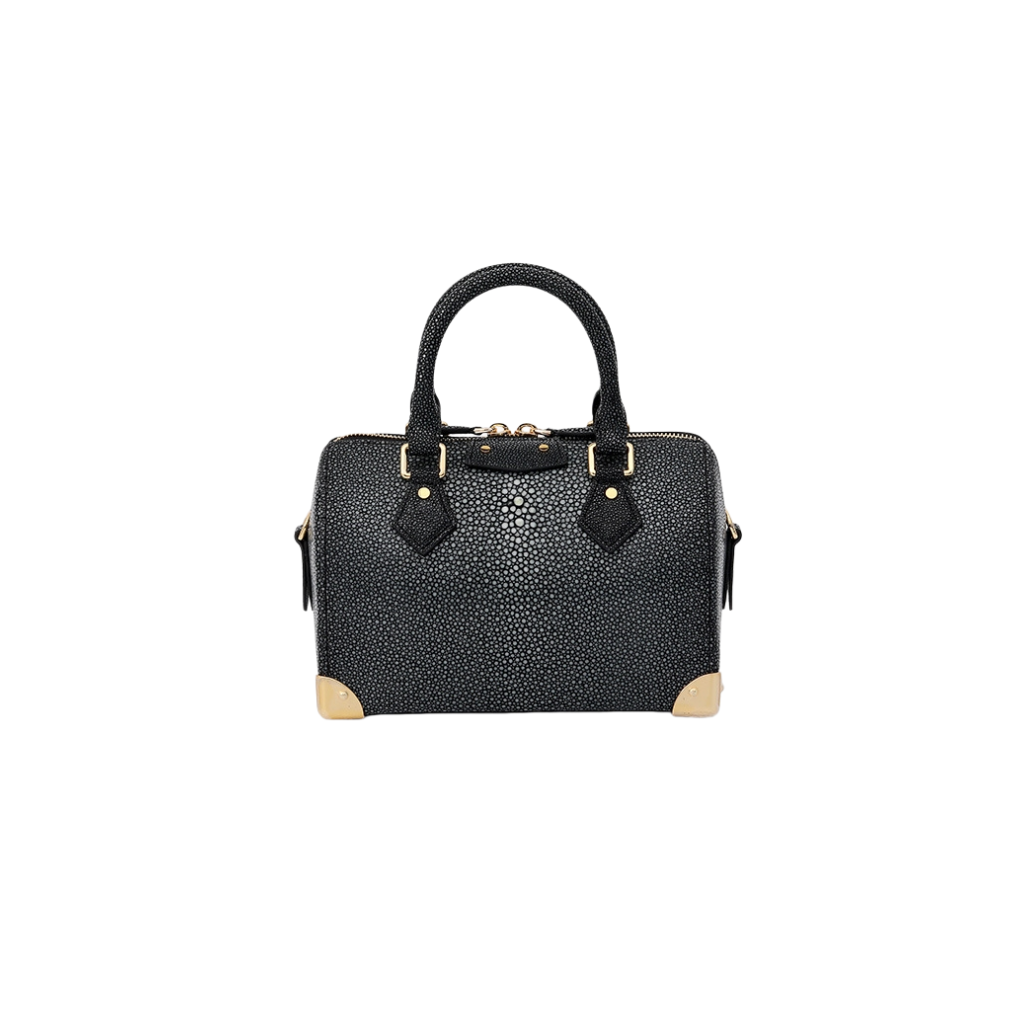 Genuine Stingray Skin Satchel | Artisan Handmade Crossbody