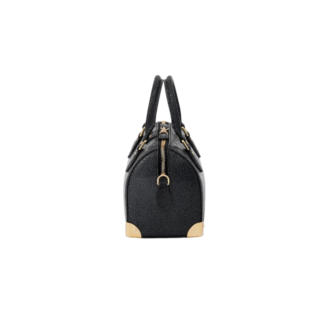 Genuine Stingray Skin Satchel | Artisan Handmade Crossbody
