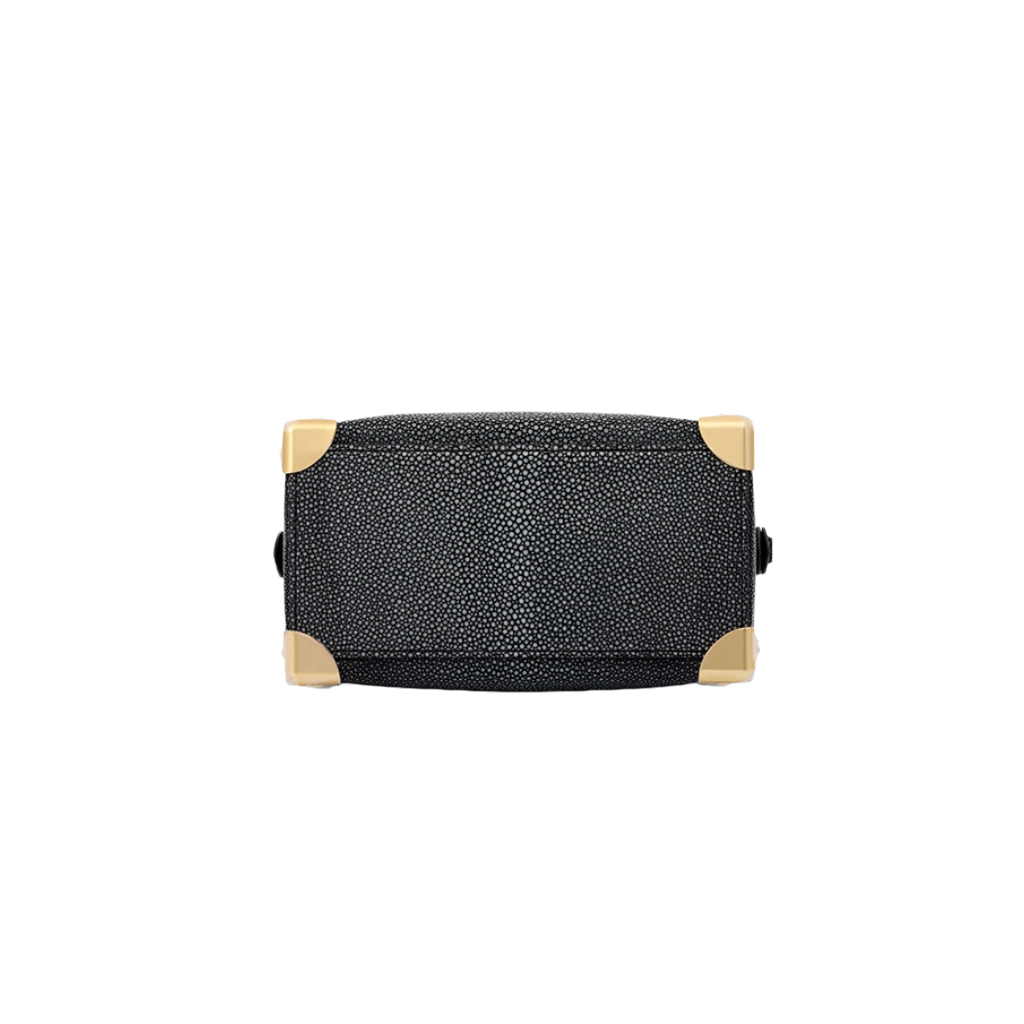 Genuine Stingray Skin Satchel | Artisan Handmade Crossbody