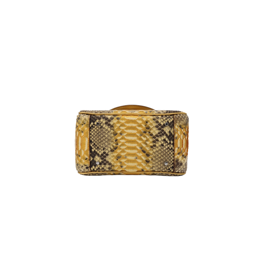Genuine Python Snakeskin Mini Crossbody Bag | Luxury Handbag